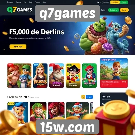 Melhorias na interface de usuário do site q7games